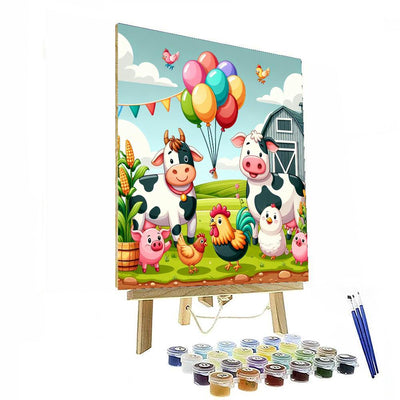 Farmyard Fiesta Paint By Numbers