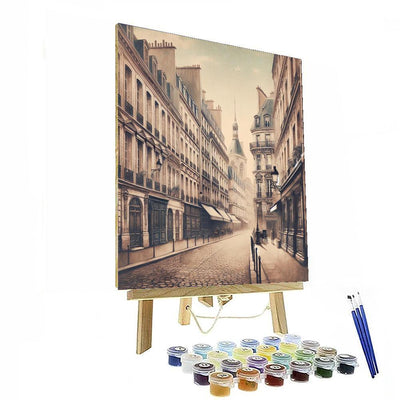 Vintage Parisian Elegance Paint By Numbers