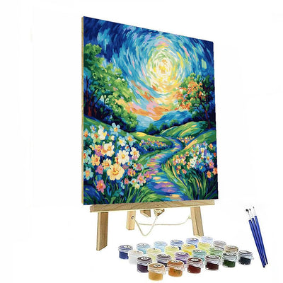 Vincent Van Gogh Inspired Nature Bliss  Paint By Number