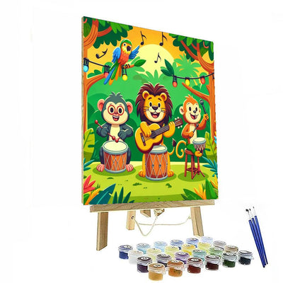 Jungle Jamboree Fiesta Paint By Number