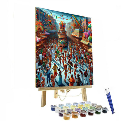 The Notting Hill Carnival - Uk Numbered Painting Kits