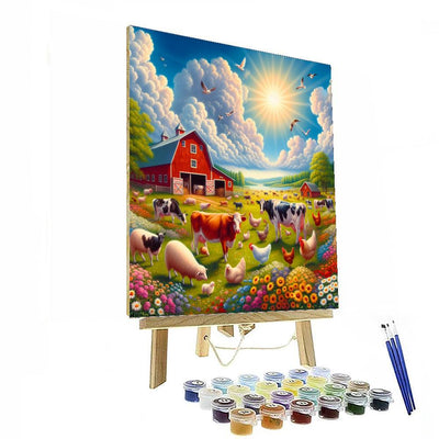 Sweet Dreams Farm Painting By Numbers Kit