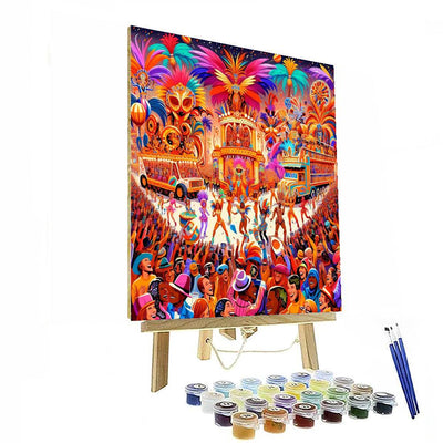 Vibrant Carnival Spirit Paint By Number