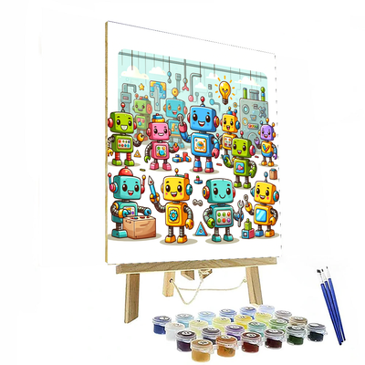 Robotic Revolution Paint By Number