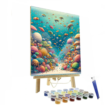 Undersea Kingdom Adventure Paint By Number