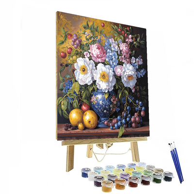 Vermeer Inspired Elegant Reflections  DIY Paint By Numbers