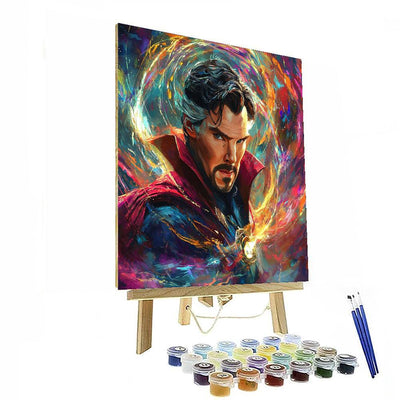 Benedict Cumberbatch: The Mind Of A Sorcerer As Doctor Strange Paint By Numbers Kits