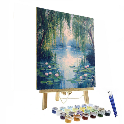 Claude Monet Inspired Nature's Serenity  Painting By Numbers Kit