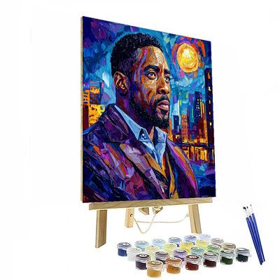 Idris Elba: The Charismatic Leader Of Action Paint By Numbers Kits