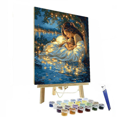 A Mother’s Touch Number Painting