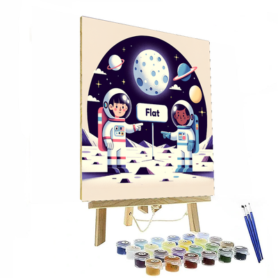 Lunar Landing Painting By Numbers Kit