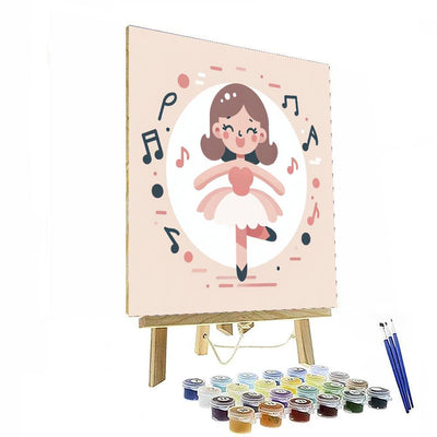 Twirling Ballerina Dreams Paint By Numbers Kits