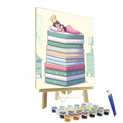 Princess And The Pea Dreamscape Paint By Numbers Kits