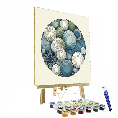 Zen Circle Harmony Paint By Numbers Kits