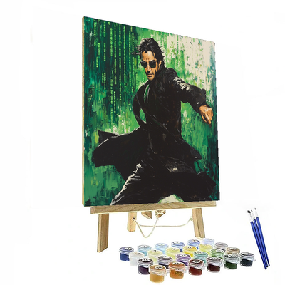 Keanu Reeves: The Zen Master Of Action Films Numbered Painting Kits