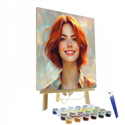 Emma Stone: Embracing The Magic Of Stardom Paint By Number