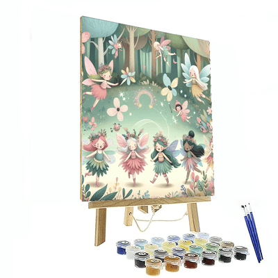 Whimsical Fairy Creatures Painting By Numbers Kit