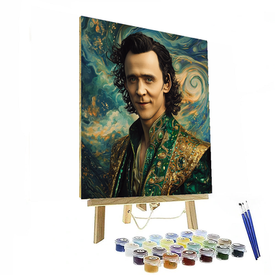 Tom Hiddleston: Embracing The Allure Of Loki Paint By Number