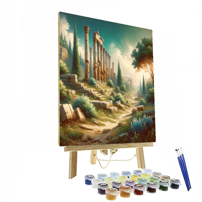 Ancient Ruins Exploration Paint By Numbers Kits