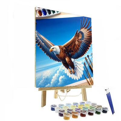 Majestic Eagle Soar Numbered Painting Kits