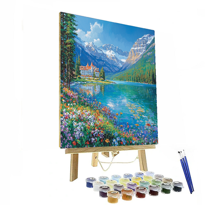 Lake Louise - Alberta Numbered Painting Kits