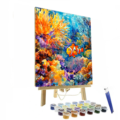 Finding Nemo Underwater Journey - Disney Inspired Painting By Numbers Kit