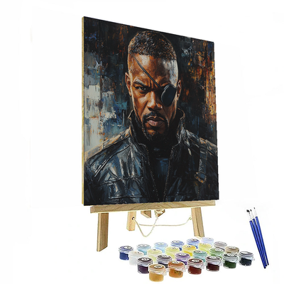 Samuel L. Jackson: The Unyielding Presence Of Nick Fury Painting Number Kit