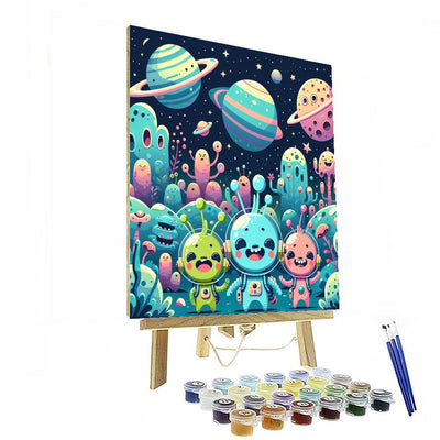 Space Pals Adventure DIY Paint By Numbers