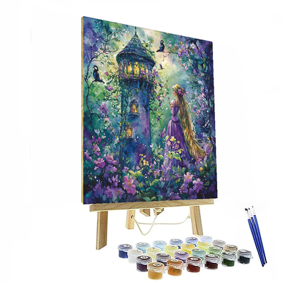 Tangled Adventure With Rapunzel - Disney Inspired Numbered Painting Kits