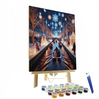 Amsterdam Light Festival Painting By Numbers Kit