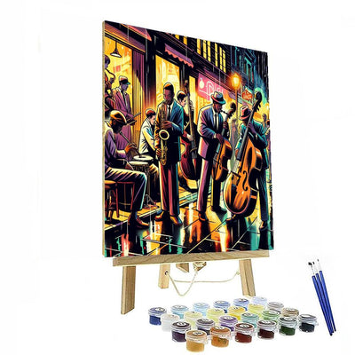 Urban Jazz Night Paint By Number