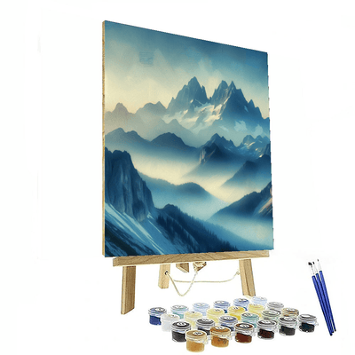 Mystic Mountainscape Reverie Paint By Number