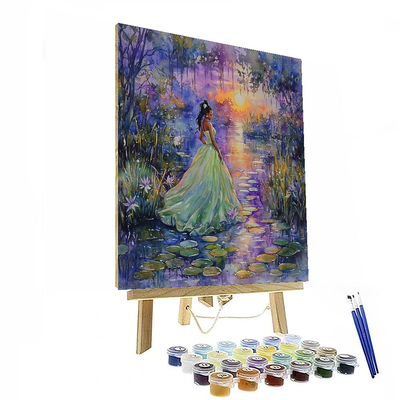 Tiana's Bayou Dreams Frame - Disney Inspired Paint By Numbers