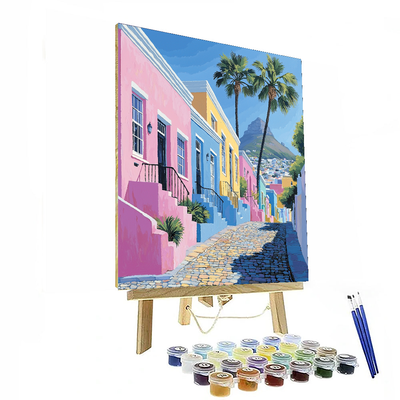 Cape Town's Bo-kaap District Numbered Painting Kits