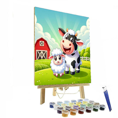 Farmyard Frenzy DIY Paint By Numbers