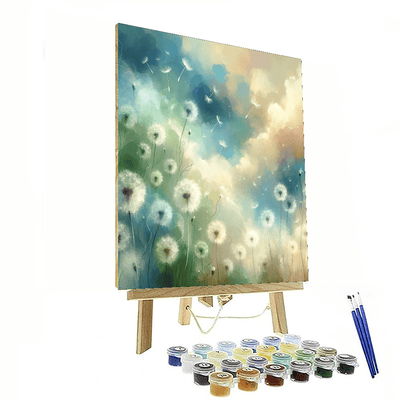 Dreamy Dandelion Wishes Paint By Number