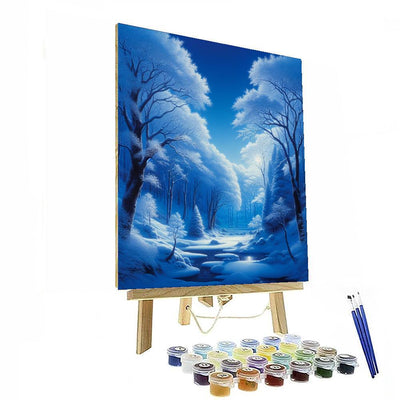 Winter Woodland Adventure Paint By Color