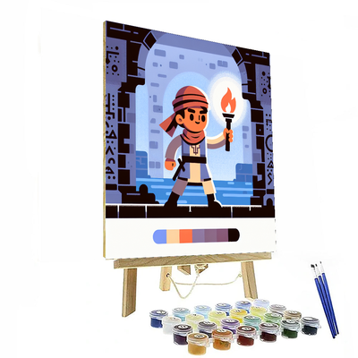 Castle Quest Adventure Paint By Numbers Art