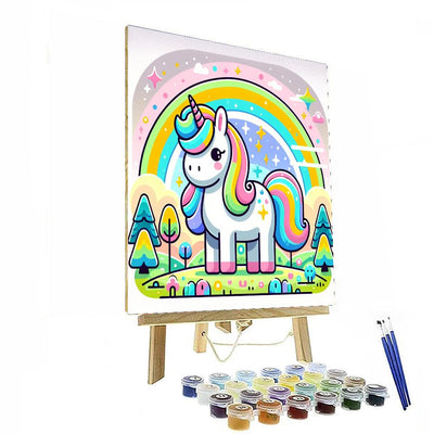 Gentle Unicorn Paint By Number