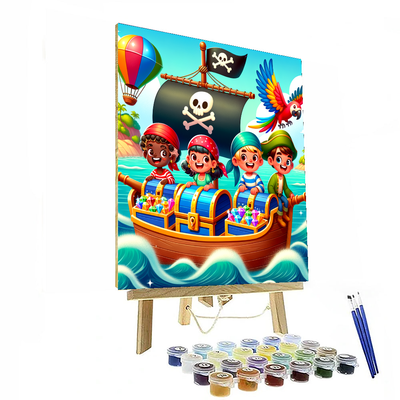 Epic Pirate Adventure Paint By Numbers Kits