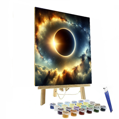 Celestial Eclipse Drama Paint By Color