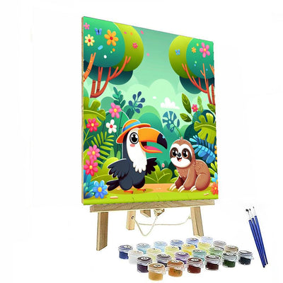 Wonders Of The Rainforest Paint By Numbers Kits