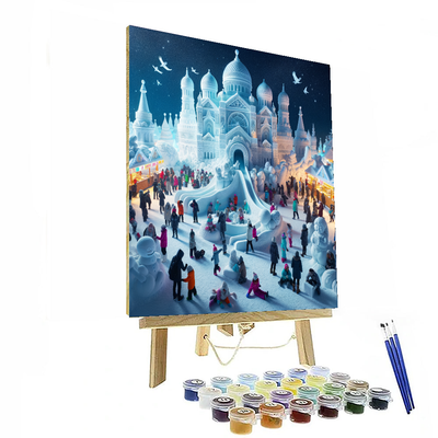 Sapporo Snow Festival Numbered Painting Kits