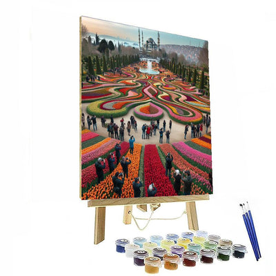 Tulip Festival - Istanbul Paint By Numbers Art