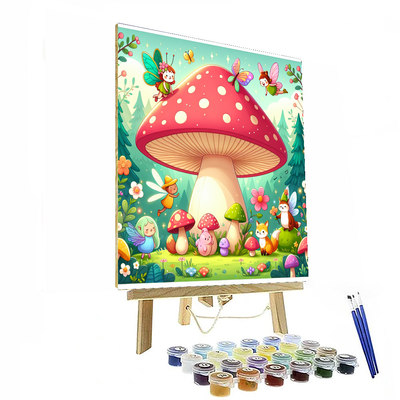 Gigantic Mushroom Paint By Numbers Kits