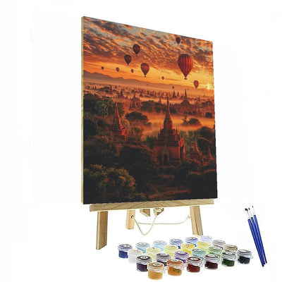 Bagan Temples - Bagan Painting Number Kit