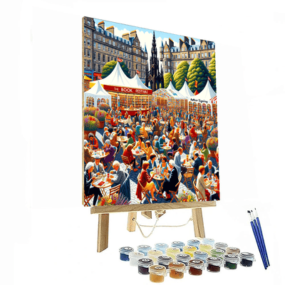 The Edinburgh International Book Festival DIY Paint By Numbers