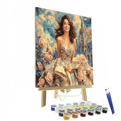 Anne Hathaway: The Enchanting Essence Of Mia Thermopolis Numbered Painting Kits