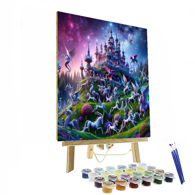 Magic Castle Illusions Paint By Numbers Kits