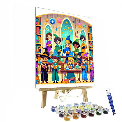 Wondrous Wizardry School Paint By Numbers Kits